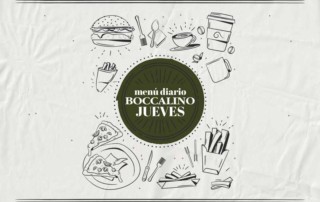 Menú diario Jueves - Restaurante Boccalino Sitges centro
