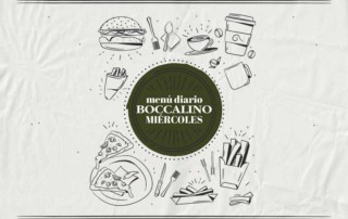 Menú diario restaurante Boccalino Sitges (Barcelona)