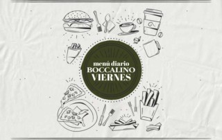 Menú diario Viernes - Restaurante Boccalino Sitges centro