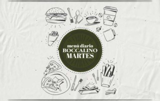 Menú diario restaurante Boccalino Sitges (Barcelona)