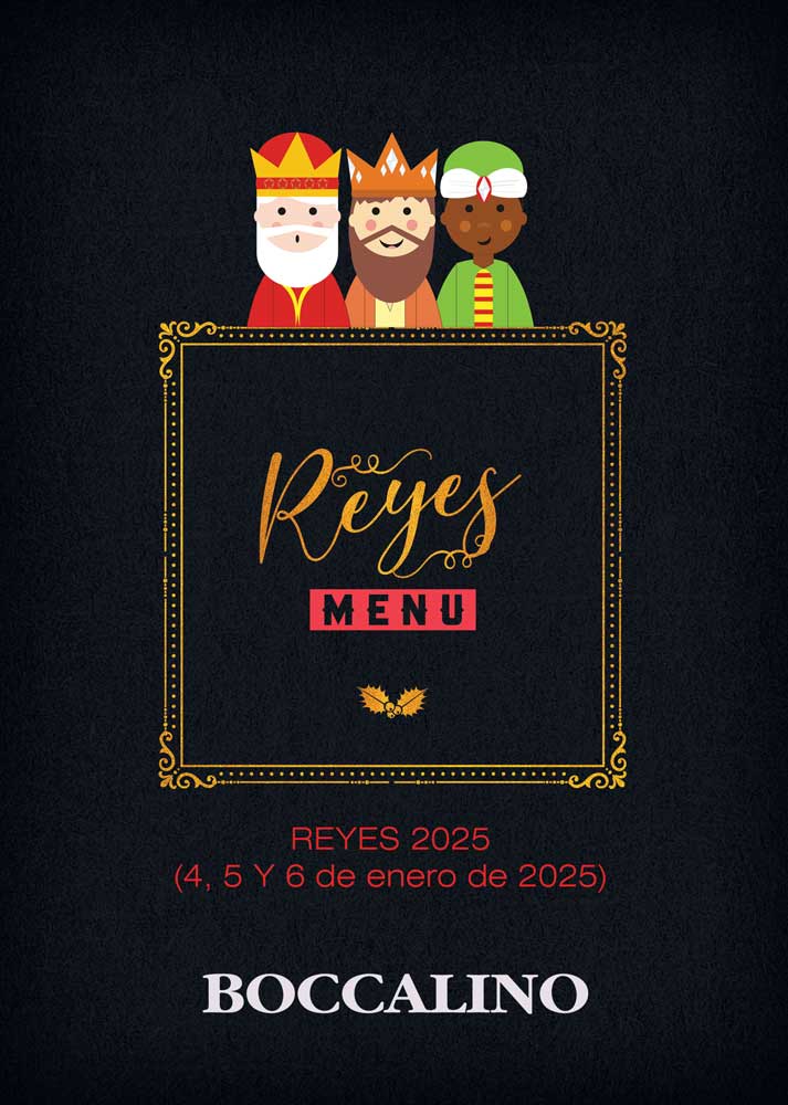 Menú Reyes 2025
